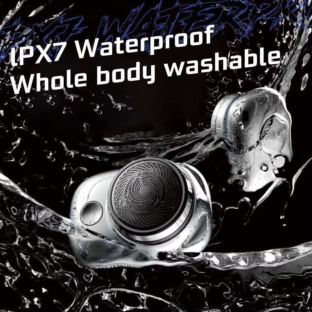 Portable Waterproof Mini Shaver – Dual-Use Wet & Dry, Rechargeable Electric Razor for Men