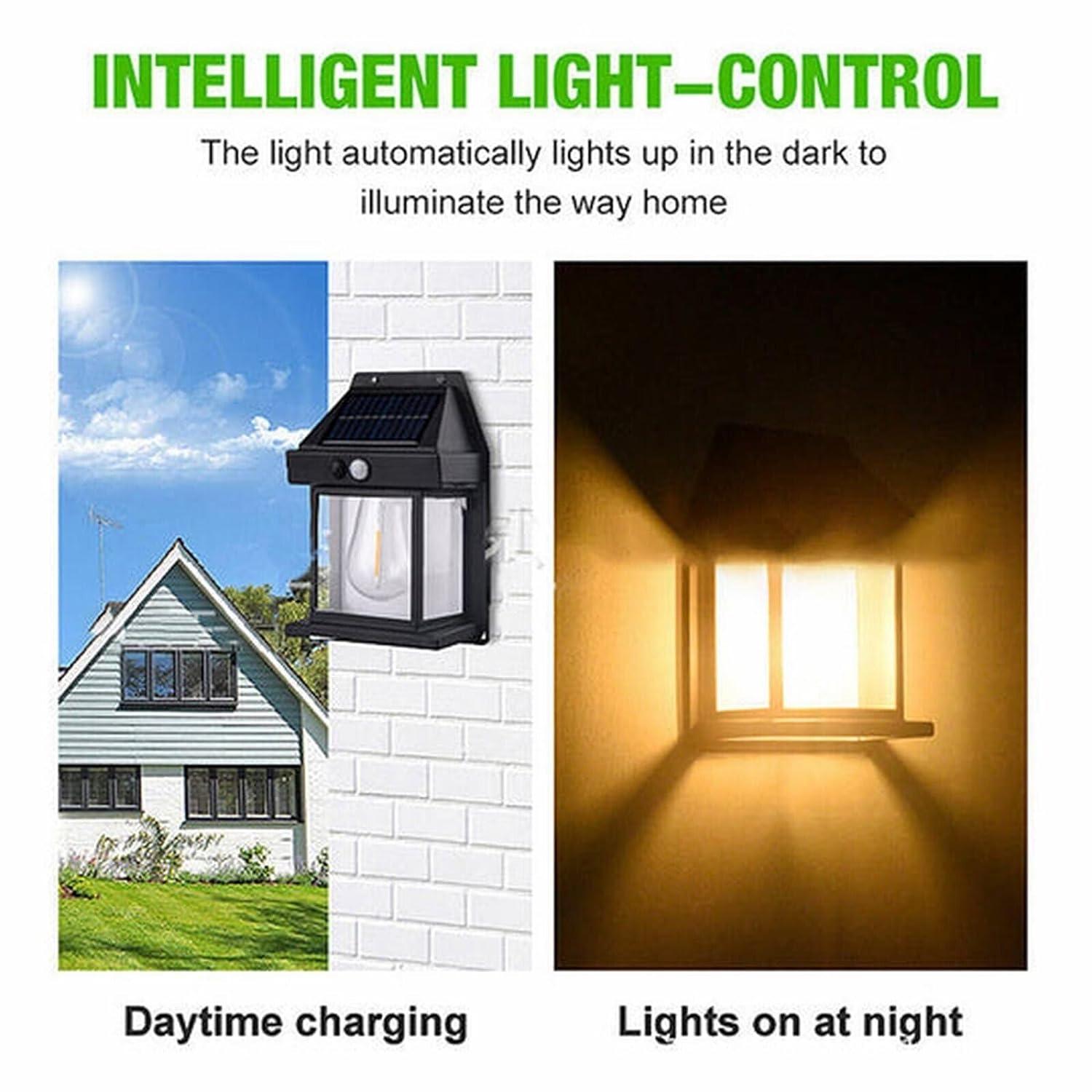 Solar Light Outdoor Wall Light - Gadget God