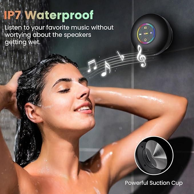 Large Suction Cup Waterproof Bluetooth Speaker - Gadget God