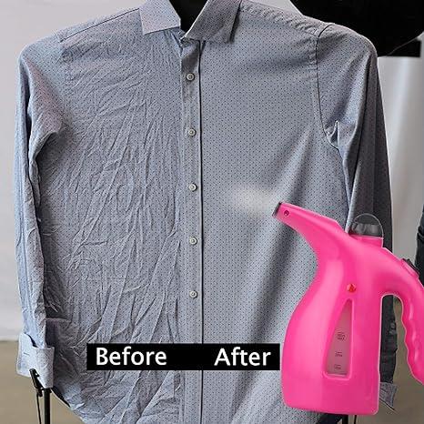 Fast Heat-up Portable Handheld Garment/Facial Vapor Steamer Iron Brush for Home and Travel Handy (Multicolour) - Gadget God