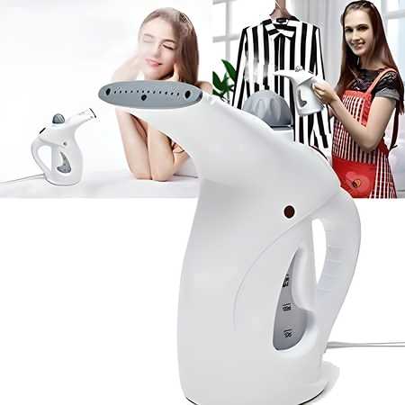 Fast Heat-up Portable Handheld Garment/Facial Vapor Steamer Iron Brush for Home and Travel Handy (Multicolour) - Gadget God