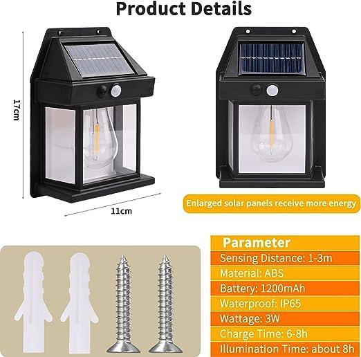 Solar Light Outdoor Wall Light - Gadget God
