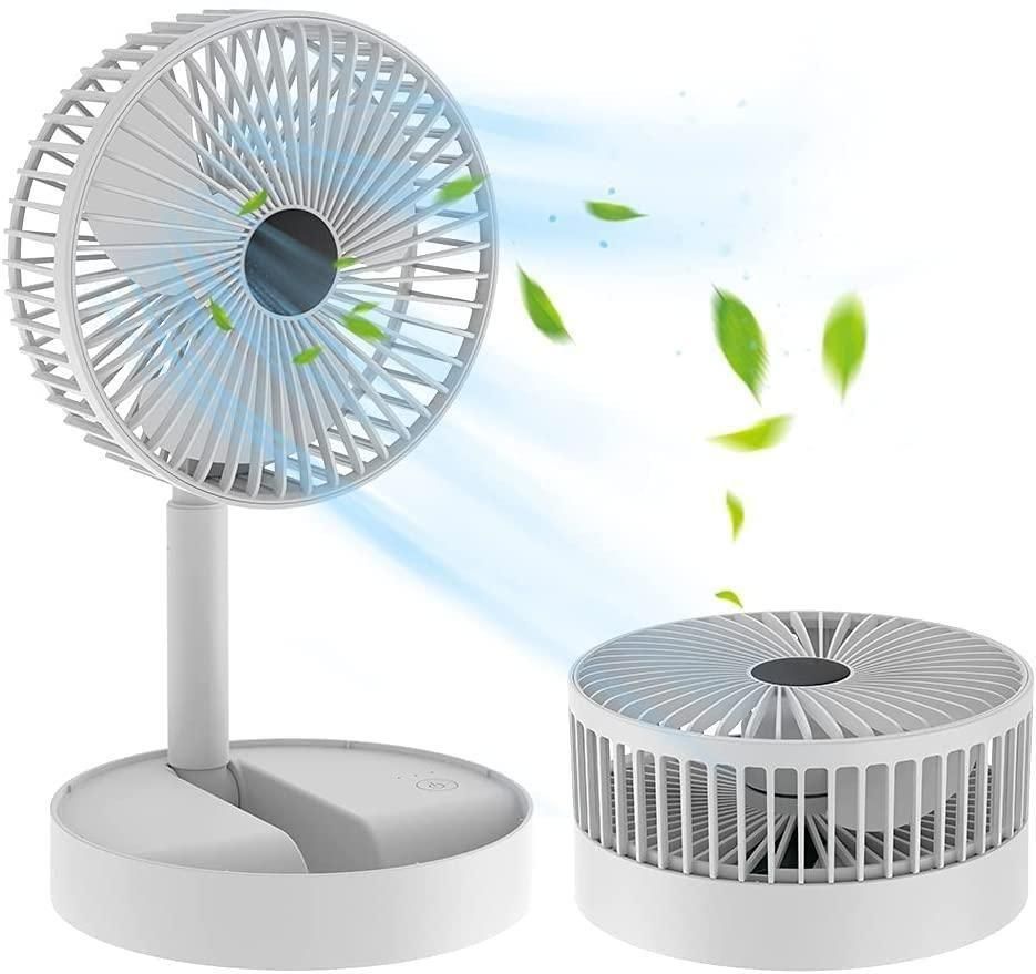 Powerful Rechargeable High Speed Table Desk Fan - Gadget God